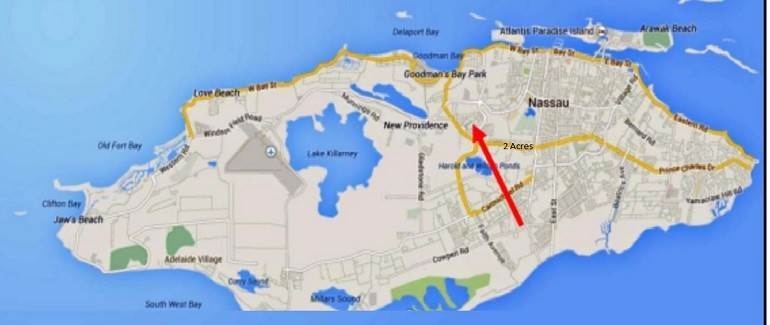 7. Vacant land for Sale at Harold Road, Nassau and Paradise Island Bahamas
