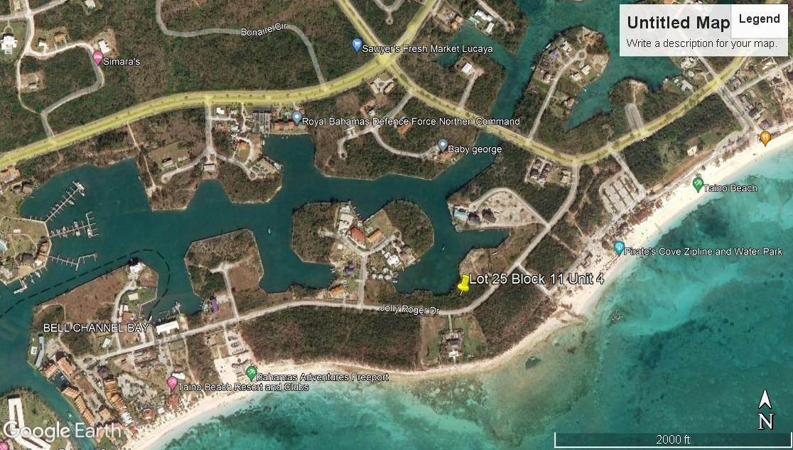 2. Land for Sale at 25 Jolly Roger Drive Lot-25 Bell Channel, Freeport and Grand Bahama Bahamas